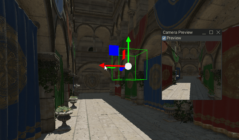 Fyrox Camera Editting Screenshot