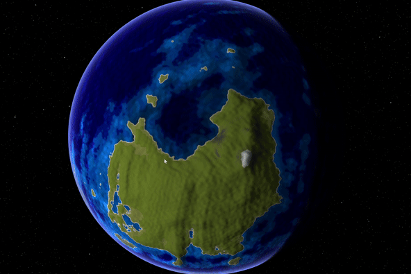 Sim Earth like project screenshot