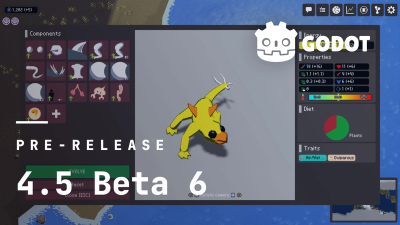 Dev Snapshot of Godot 4.5