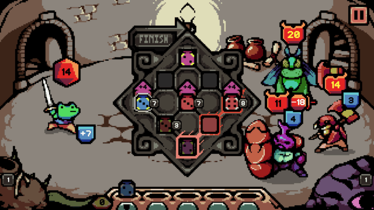 Die in the Dungeon game screenshot