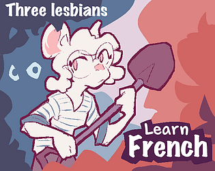 Three Lesbians Learn French banner